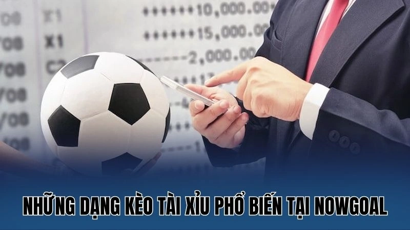 Cách Đọc Kèo Bóng Đá Tài Xỉu Hiệu Quả Tại Nhà Cái Nowgoal 4 Những dạng kèo tài xỉu phổ biến tại Nowgoal