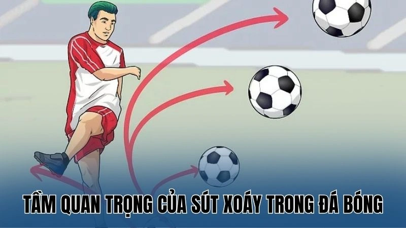 Hướng Dẫn Sút Xoáy Trong Bóng Đá Với Kỹ Thuật Thực Hiện Chuẩn 2 Tầm quan trọng của sút xoáy trong đá bóng