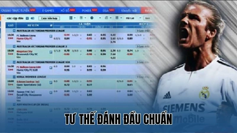 Kỹ Thuật Đánh Đầu Trong Bóng Đá – Kỹ Thuật Chuẩn Từ Nowgoal 3 Tư thế đánh đầu chuẩn